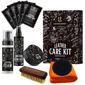 Leather Expert Leather Care Kit Biker’s Edition motorcycle leather clothing and accessories care set 400ml