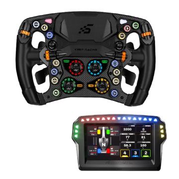 Simagic Bundle ZEUS Formula 280mm + MagicDash 4 Telemetrie-Display Simracing
