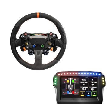 Simagic Bundle ZEUS Sport 320mm + MagicDash 4 Telemetrie-Display Simracing