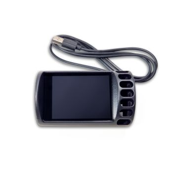 CANchecked Display MFD28 Gen2 mit AC für BMW 5-series E34 LHD 1987-1996