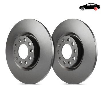 D2223 Premium Discs Rotors EBC Brakes for Citroen C4 3rd Generation DS DS3 Crossback Opel Corsa F Mokka Mk2 Peugeot 2008 SUV Mk2 208 Mk2 VAUXHALL Corsa F Mokka Mk2