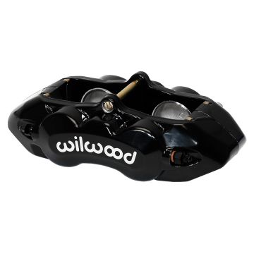 Wilwood 120-10525 D8-4 Universal Lug Mount Front Caliper 4 Pistons Black
