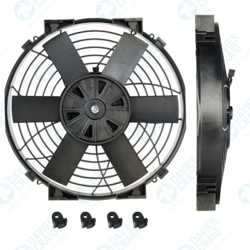 Davies Craig DC0147 Thermatic Electric Fan 10" Slimline 12V