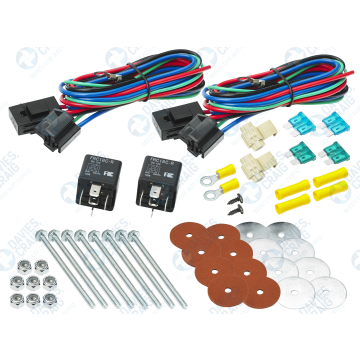 Davies Craig DC1002 universeller Montagesatz für zwei Lüfter 12V