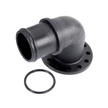 Davies Craig DC8309 EWP Nylon-Flanschadapter mit 90" Winkel und 35mm 1 3/8" Schlauchanschluss