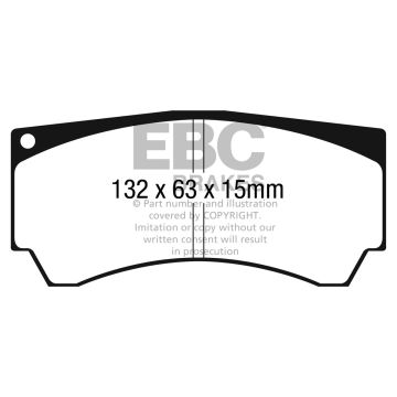 DP8066RPX Racing Bremsbeläge RP-X Racing EBC Brakes