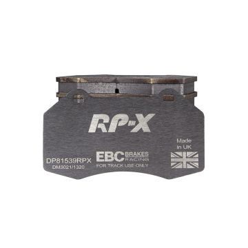 DP81539RPX Racing Bremsbeläge RP-X Racing EBC Brakes für Alpine A110 A110 S Chevrolet HHR Opel Corsa D OPC Corsa E OPC Renault Clio Mk3 Megane Coupe Mk3 VAUXHALL Corsa D VXR Corsa E VXR Chevrolet Cobalt HHR A110 R Clio Mk3 RS Megane Hatch Mk2 R26 Megane H