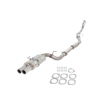 Exhaust system XForce for Nissan 200SX 1994-1998 S14 stainless steel