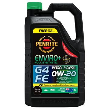 Engine Oil Penrite Enviro + G4 FE 0W-20 Full Synthetic 5L