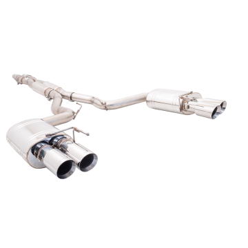 Exhaust system XForce for Ford Mustang 2018- GT Fastback 5.0L | GT Coupe stainless steel