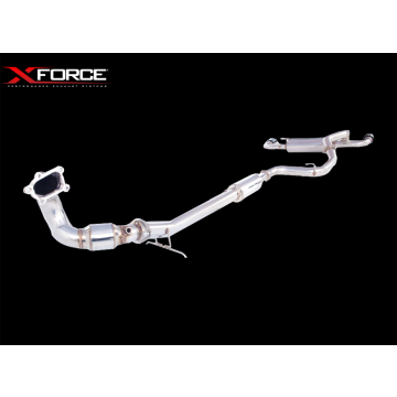 Exhaust system XForce for Mazda 3 2008-2013 MPS (BL) for MazdaSPEED stainless steel