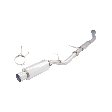 Exhaust system XForce for Nissan 180SX 1989-1994 S13 stainless steel