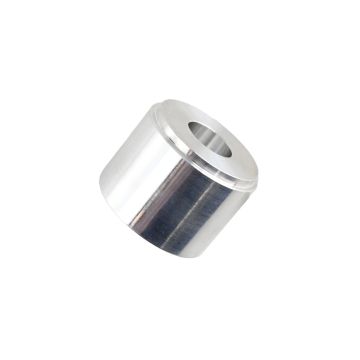 1/8" NPT aluminum weld-ready female fitting