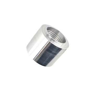 3/4" NPT aluminum weld-ready female fitting