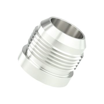 AN16 stainless steel weld-ready nipple