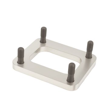 Exhaust flange T4 with bolts stainless steel SS321