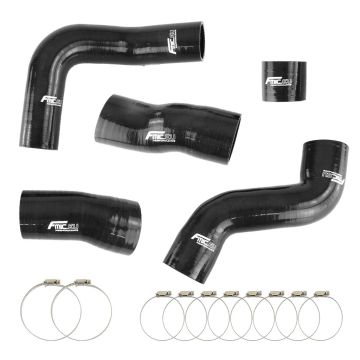 Silicone Intercooler Hose Kit FMIC.EU for Audi TT 225HP 1.8T 99-06 APX BAM - Black