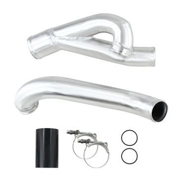 Charge Pipe Kit Silver FMIC.EU for BMW N54 135i 335i 535i E82 E90 E60 2007-2013