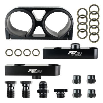 FMIC.EU Twin Fuel Pump Mount for Type 044 with AN6 Feed Rails