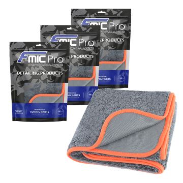 Mikrofasertuch Auto Trockentuch FMIC.Pro 70×90 cm 620GSM - 3 Stück