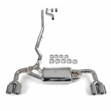 Valved exhaust system cat-back FMIC.Pro for BMW 5 series G30 G31 540i 3.0T 2017-2023