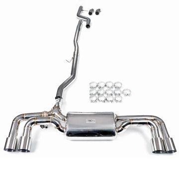 Aktive Abgasanlage Cat-Back einzelne Auspuffendrohre FMIC.Pro für BMW Serie 5 G30 G31 540i 3.0T 2017-2023