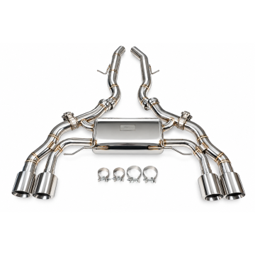 Aktive Abgasanlage Axle-Back FMIC.Pro für BMW X3 M F97 X4 M F98 3.0L 2019-2024