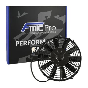 Prägegebläse Motorsportlüfter Kühlerlüfter Motorlüfter FMIC.Pro 10” SUPER SLIM 130W