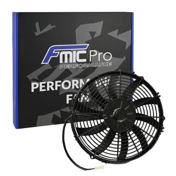 Sauggebläse Motorsportlüfter Kühlerlüfter Motorlüfter FMIC.Pro 12” SUPER SLIM 130W