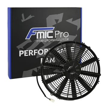 Sauggebläse Motorsportlüfter Kühlerlüfter Motorlüfter FMIC.Pro 14” SUPER SLIM 130W