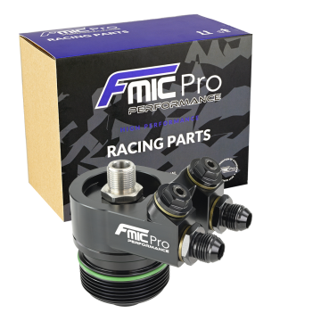 Öl-Sandwichplatte Kühladapter FMIC.Pro für VAG Volkswagen Audi Skoda Seat EA888 GEN3 Gen4 1.8 TSI 2.0 TSI 