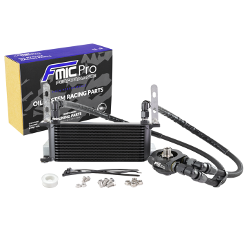 Engine oil cooler kit with thermostat FMIC.Pro for VAG Volkswagen Audi Skoda Seat 2.0 TSI EA888 GEN2