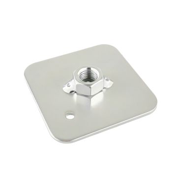 Harness Reinforcement Plate FMIC.Pro with Weld Nut 65 × 65 mm FIA 7/16"-20 UNF