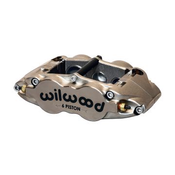 Wilwood 120-11781 Forged Narrow Superlite Radial Mount Caliper Left 6 Pistons Nickel