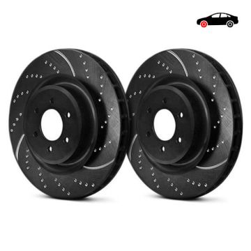 GD205 Sport Discs Rotors EBC Brakes for Austin HEALEY Sprite INNOCENTI C Coupe Spider S MG Midget Austin-HEALEY Sprite MG Midget