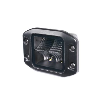 LED Arbeitsleuchte Purelux Black Flush Mount Square 12cm 40W Weitstrahl