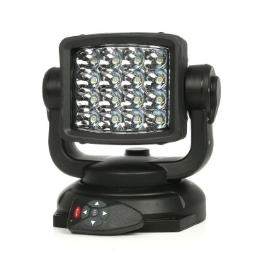 Fernsteuerbarer LED Arbeitsscheinwerfer Purelux RC360 Spot 24 cm 80W