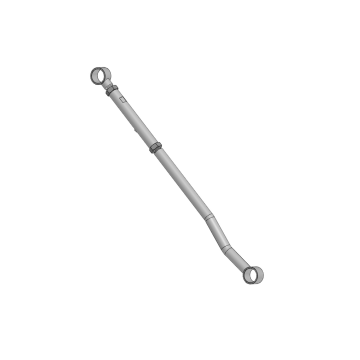 Einstellbare vordere Panhard-Stange IOD Performance für Nissan Patrol Y60 Y61 2.8 RHD