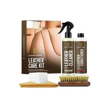 Leather Expert Car Leather Care Kit 2x250ml – Lederreinigungs- und Pflegeset