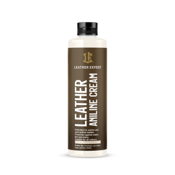 Leather Expert Leather Aniline Cream Lederpflege für Anilinleder Semianilinleder und offenporiges Leder  250ml