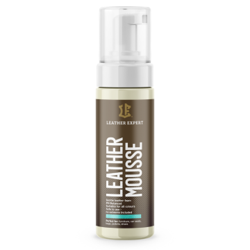Leather Expert Leather Mousse Reinigungsschaum für Glattleder mit Schaumpumpe 200ml 