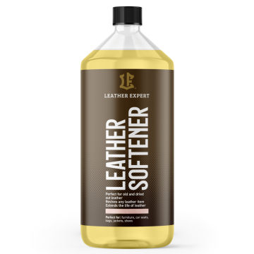 Leather Expert Leather Softener Mittel zum Weichmachen von trockenem Naturleder 1000ml 1l