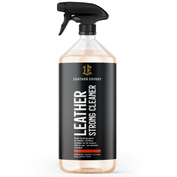 Leather Expert Leather Strong Cleaner starker Reiniger für stark verschmutztes Glattleder  1000ml 1l