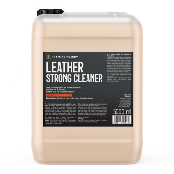 Leather Expert Leather Strong Cleaner starker Reiniger für stark verschmutztes Glattleder  5000ml 5l