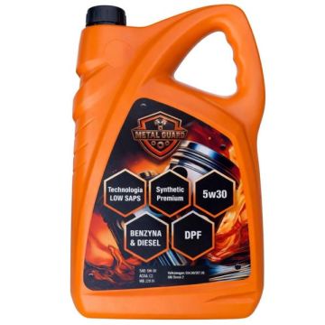 Metal Guard synthetic synthetisches motoröl Premium Longlife VW 504.00 507.00 5W30 5l