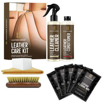 Leather Expert Car Leather Care Kit 2x250ml – leather cleaning and care kit