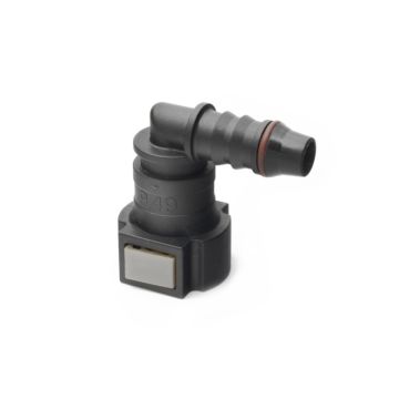 Nuke Performance Quick Connect Fitting SAE J2044 9.49 to ID8 90"