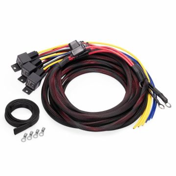 Nuke Performance Wiring Kit for Triple Fuel Pumps 30-Amp Battery Connection