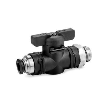 Nuke Performance Pneufit Quick Connect Petcock Ball Valves 1/4 BSPP Male to 8mm Tube
