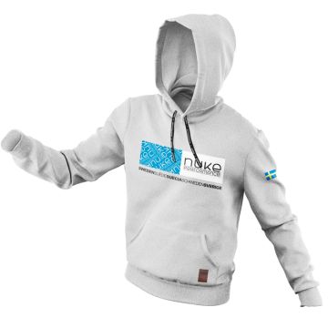 Nuke Performance Hoodie Size M Grey